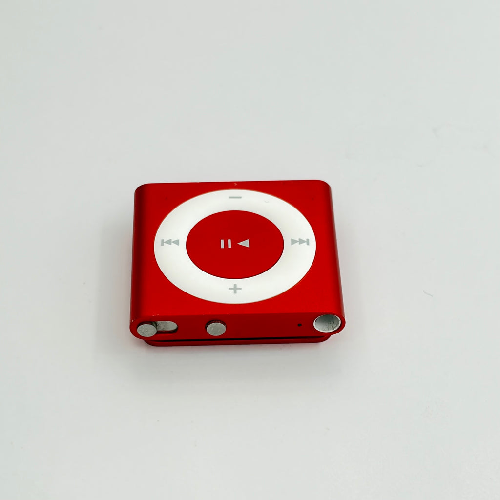 iPod Shuffle 4th gen red - detail view