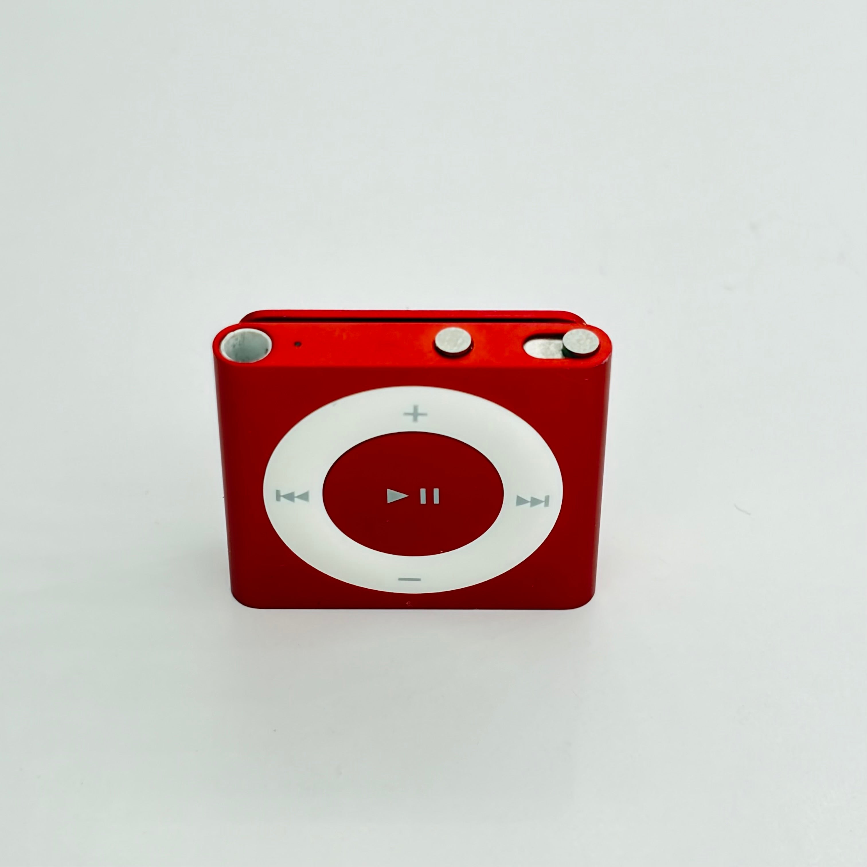 iPod Shuffle 4th gen red - detail view