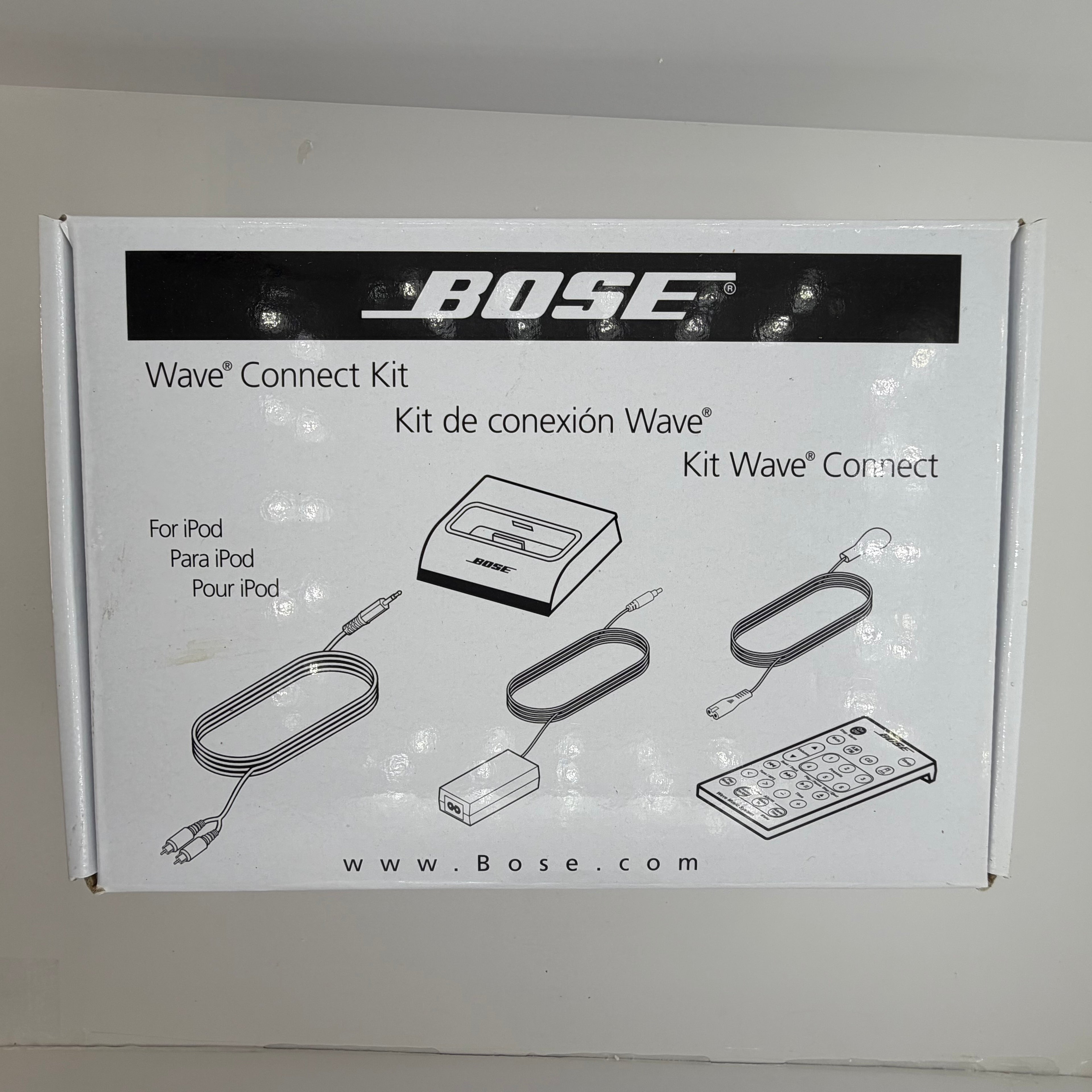 Bose Wave Connect Kit for iPod - box front